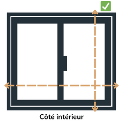 Dimensions de votre fenêtre sur-mesure