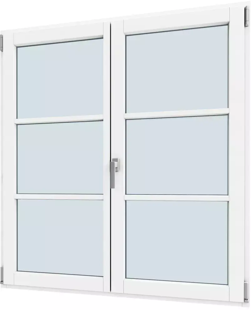 Fenêtre sur mesure en pin blanc à paris